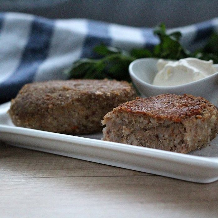 Зразы гречневые с говядиной домашние