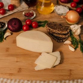 Сыр Качотта козья БИО, экоферма Алеховщина