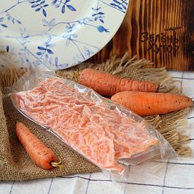 Морковь от Сергея Зверева, тертая, замороженная