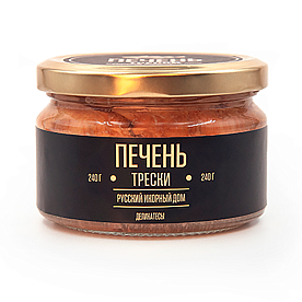 Печень трески, 240 гр
