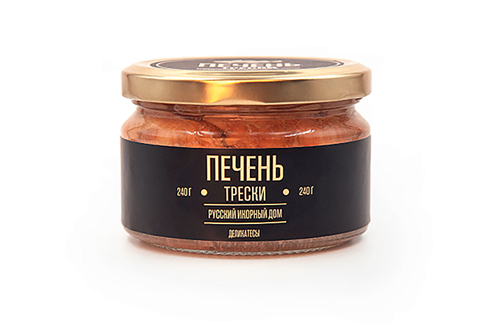 Печень трески, 240 гр