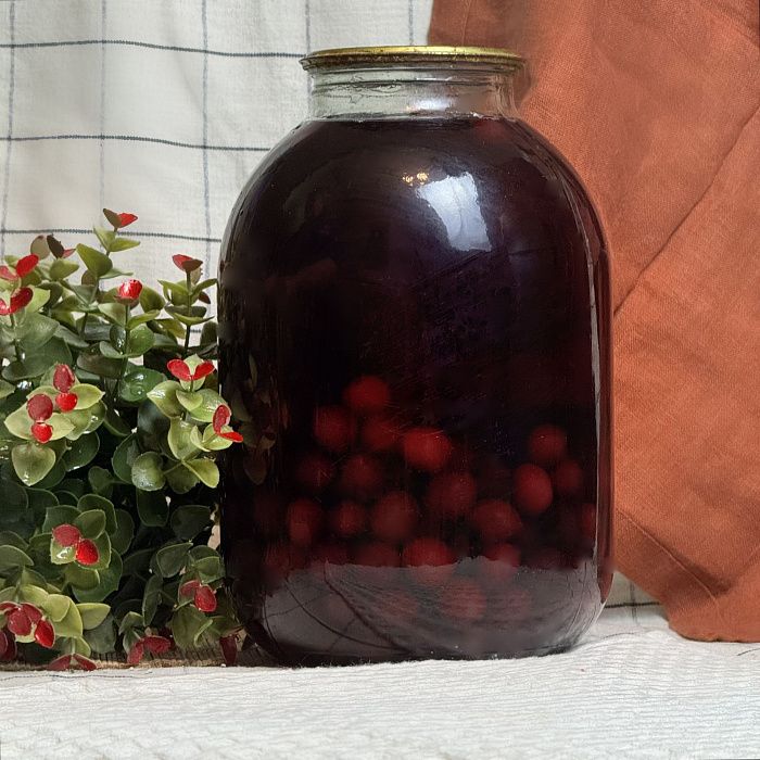 Компот из алычи, ферма Андреевых