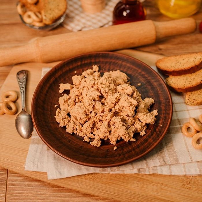 Творог из топленого молока, ферма Сергея Остапова