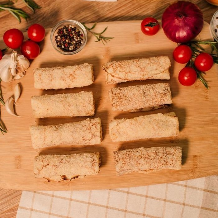 Блинчики с картофелем и белыми грибами, Австралийский Хутор