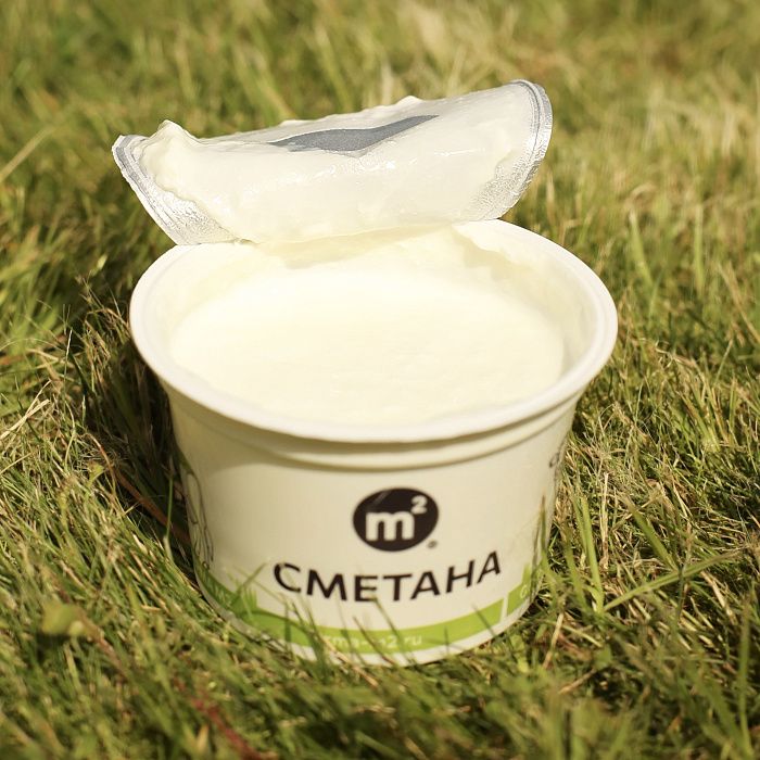 Сметана 15%, ОРГАНИК, ферма М2