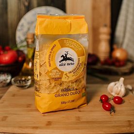 Farfalli из семолины BIO, Alce Nero