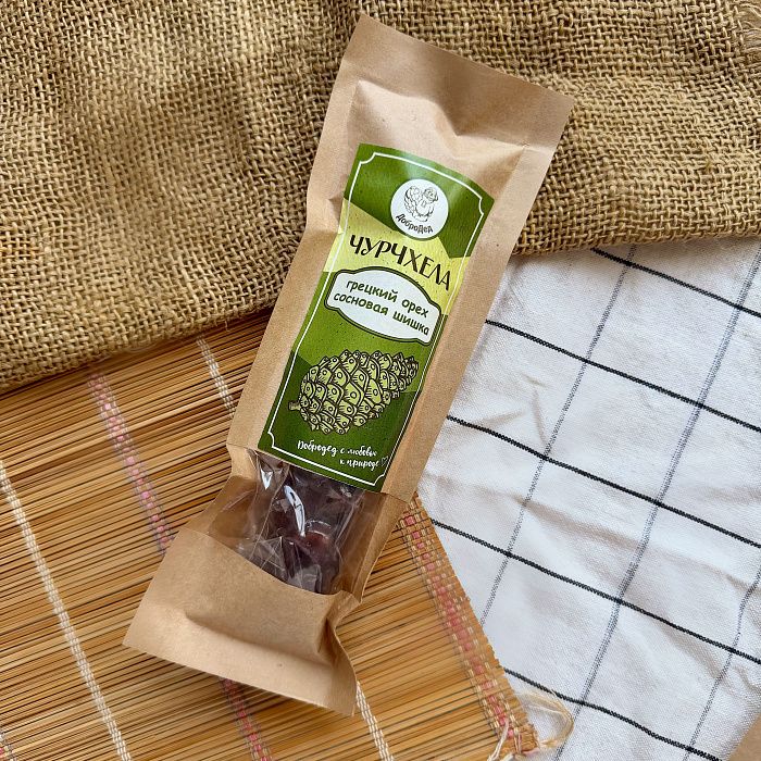 Чурчхела Сосновая шишка и Грецкий орех