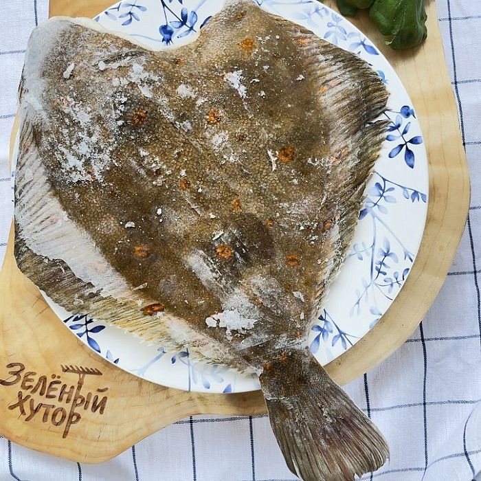Камбала потрошеная