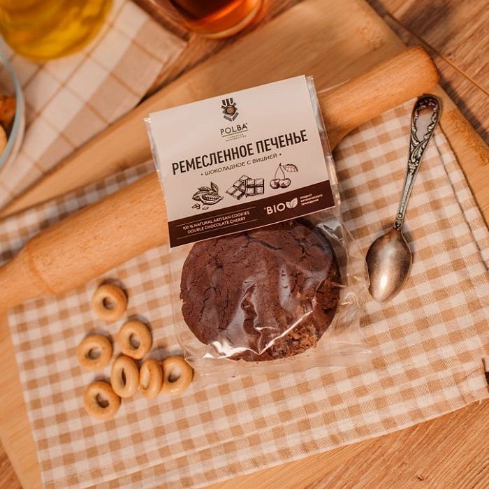 Печенье Шоколадное с Вишней, Polba