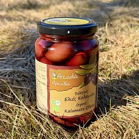 Оливки Каламата Arcadia с косточкой, Органик