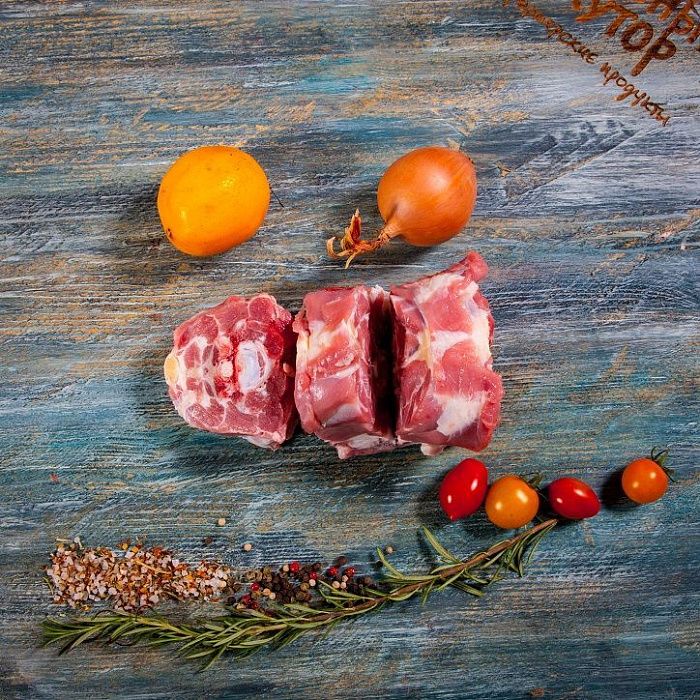 Козлятина шея на кости, замороженная