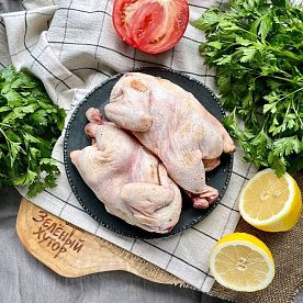 Цыпленок-корнишон, ферма Алаша Исмаилова