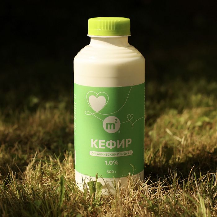 Кефир 1%, 0,5 л ОРГАНИК, ферма М2