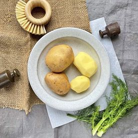 Картофель, ферма Лебедь