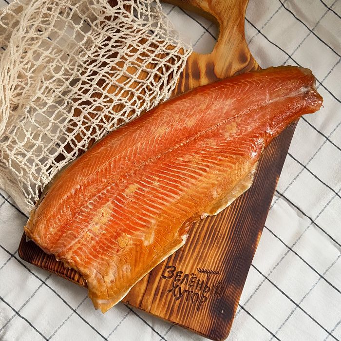 Филе радужной форели горячего копчения