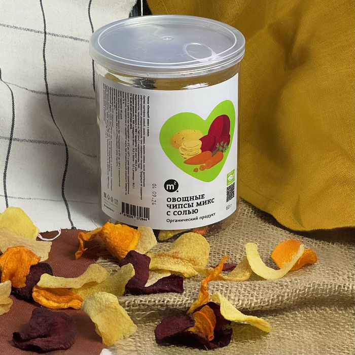 Чипсы овощные, ферма М2