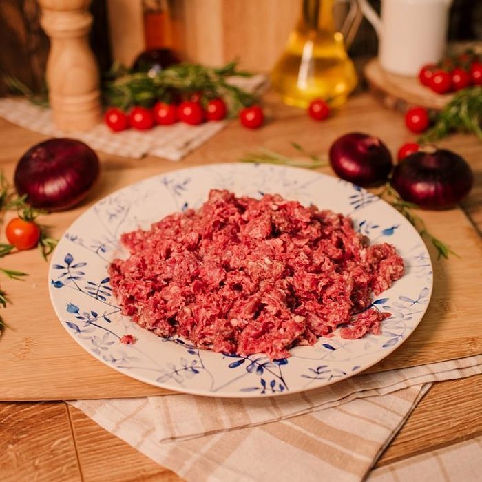 Фарш из фермерской свинины и говядины