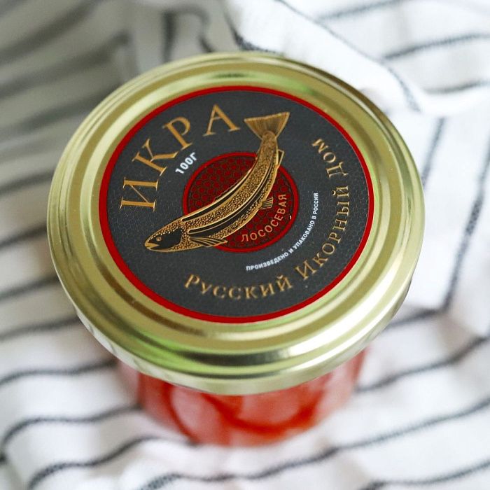 Красная икра горбуши, 100гр