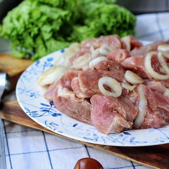 Шашлык свиной, ферма Стаса Кузьмича