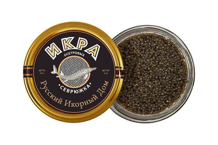 Черная икра "Севрюжка Классик", 113 гр