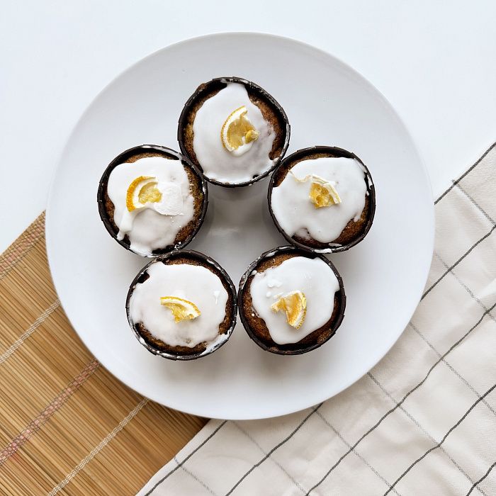 Мини-кексы с маком и лимоном, от Ивана Вандышева