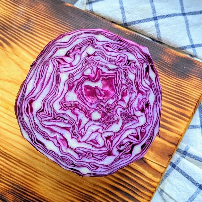 Капуста краснокочанная, ферма Сергея Зверева