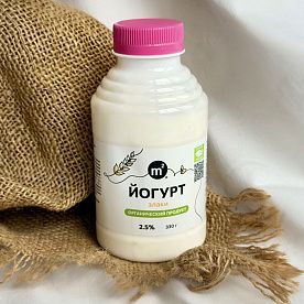 Йогурт питьевой со Злаками 2,5% ОРГАНИК, ферма М2