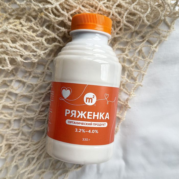 Ряженка 3,2%, ОРГАНИК, ферма М2