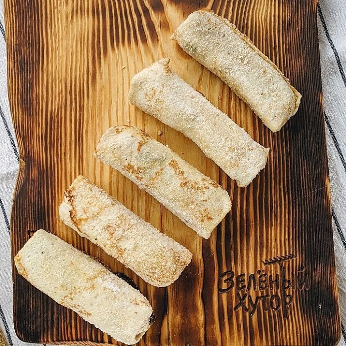 Блинчики с картофелем и белыми грибами, Австралийский Хутор