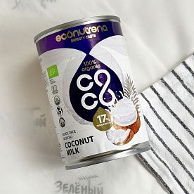 Кокосовое молоко, 17%, 400мл, ORGANIC