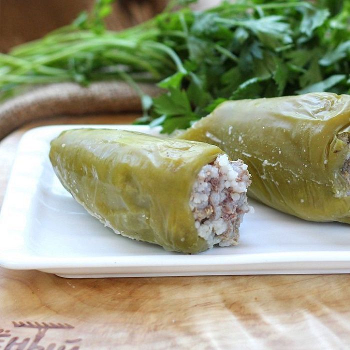 Перцы фаршированные домашние