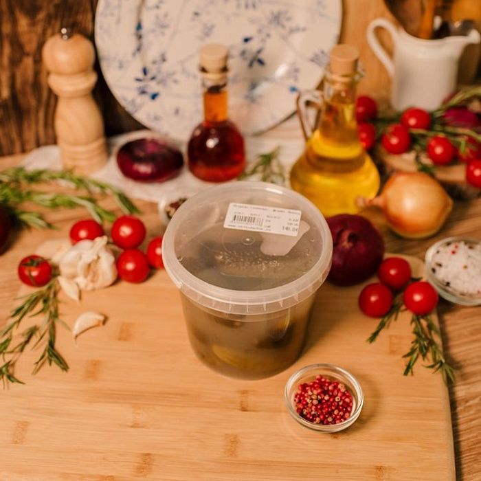 Соленые огурцы с фермы Лебедь