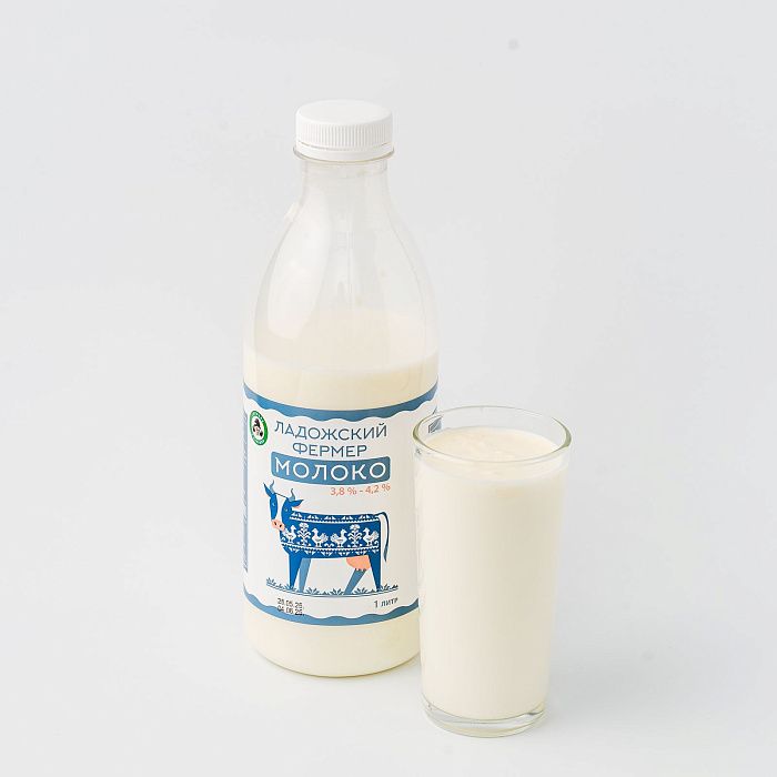 Молоко коровье, Ладожский фермер