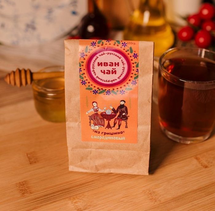 Иван-чай со смородиной