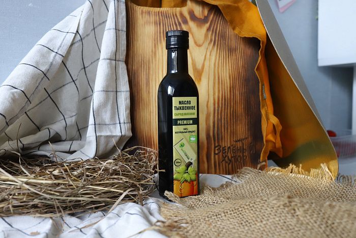 Тыквенное масло сыродавленное, 0,25л, ORGANIC