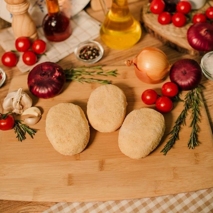 Зразы картофельные с цыпленком домашние