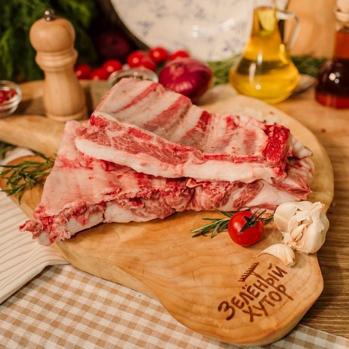 Свинина, ребрышки, ферма Ильи Малахова