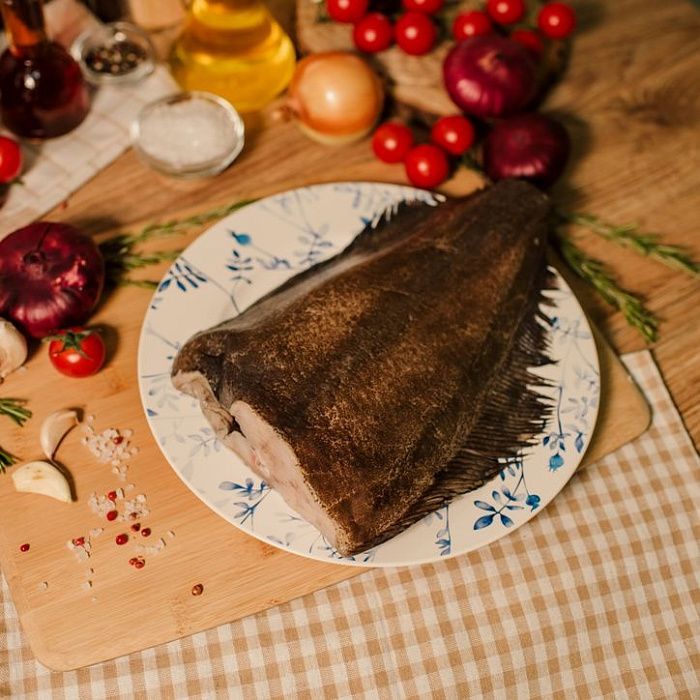 Палтус, тушка без головы