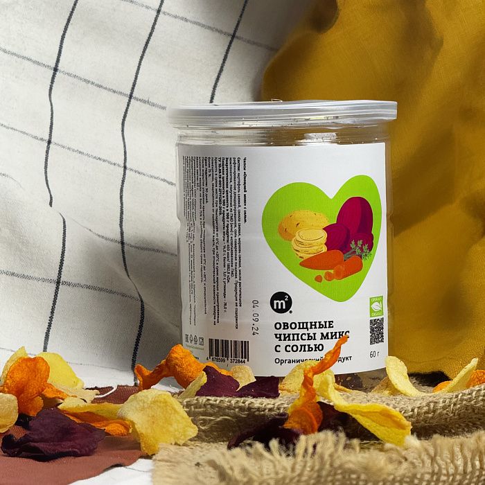 Чипсы овощные, ферма М2