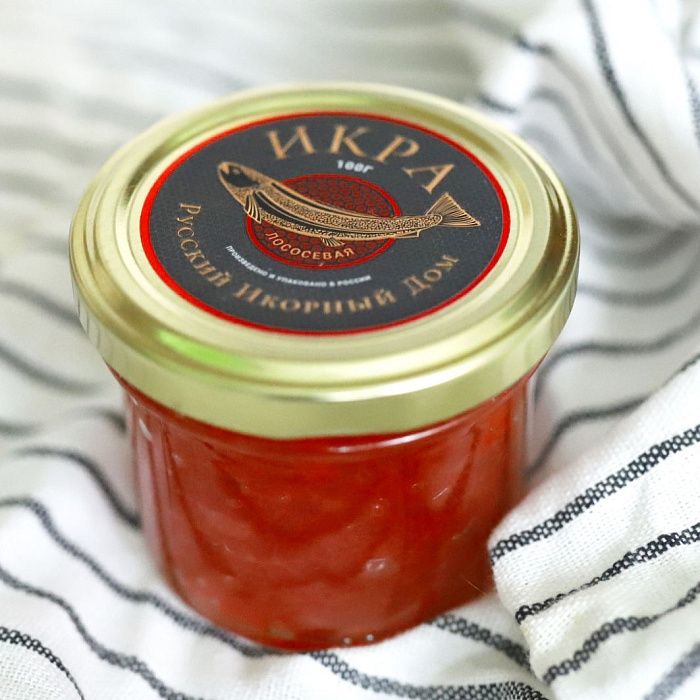 Красная икра горбуши, 100гр