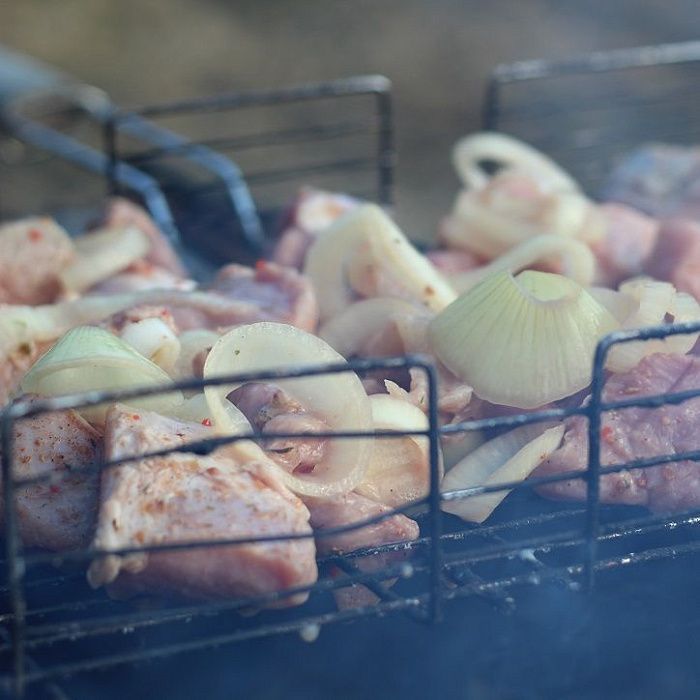 Шашлык свиной, ферма Стаса Кузьмича