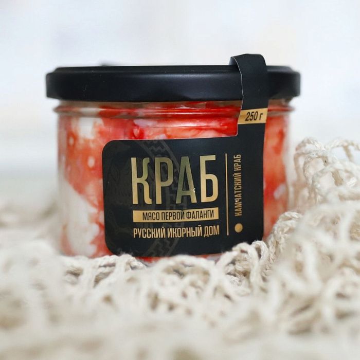 Мясо краба, 250гр
