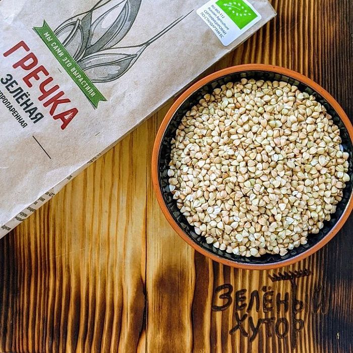 Зелёная гречка ОРГАНИК, Чёрный Хлеб