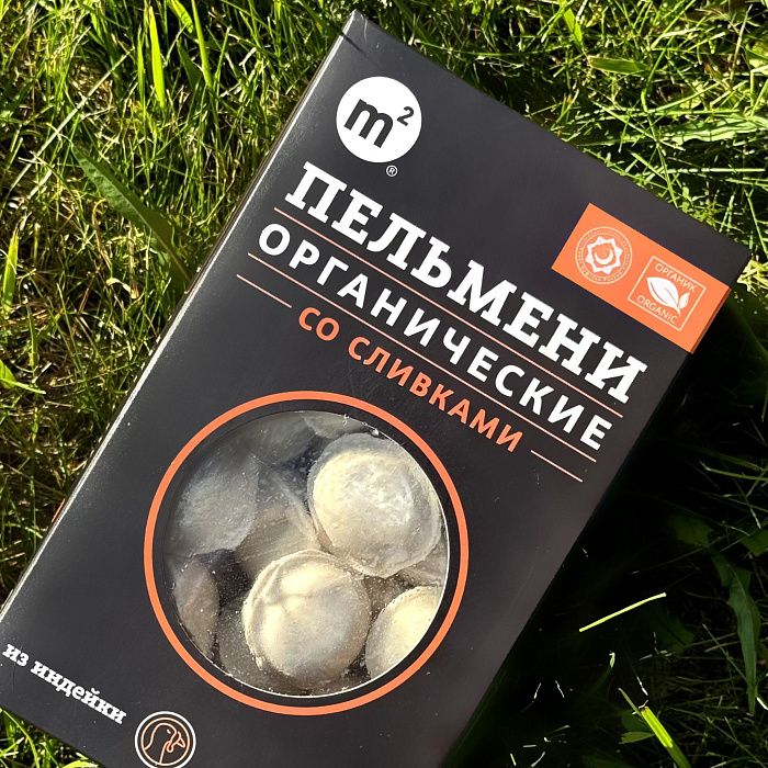 Пельмени из индейки со сливками, ОРГАНИК, ферма М2