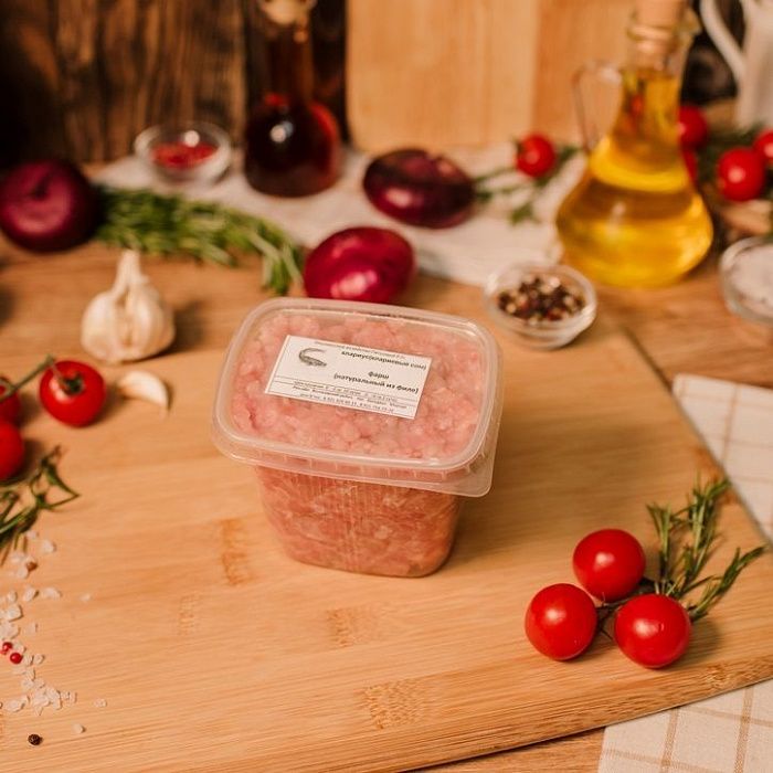 Фарш из клариусa, замороженный, ферма Риммы Петровой