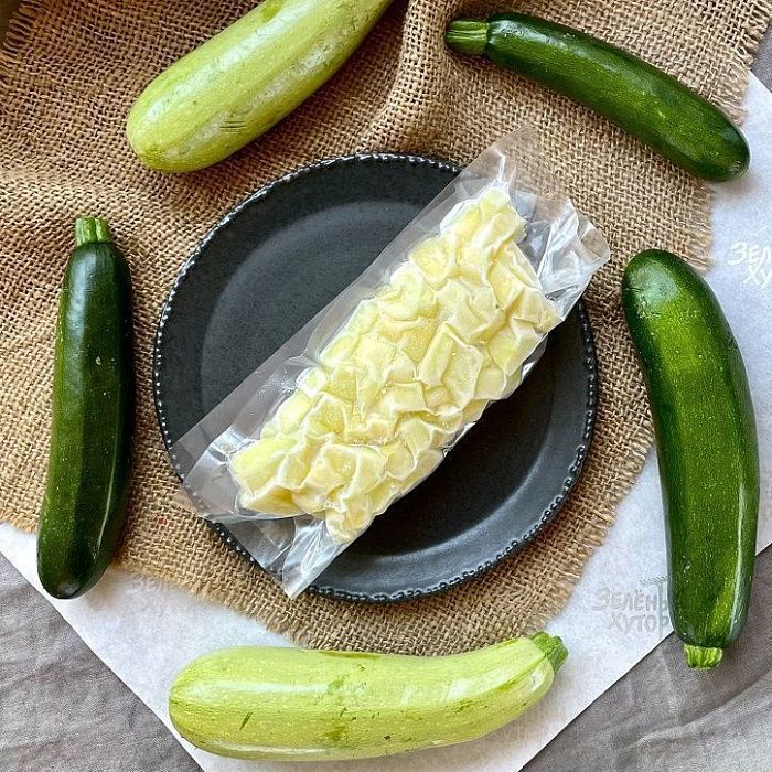 Кабачки замороженные, ферма Владимира Клетного