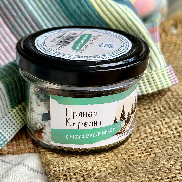 Соль Пряная Карелия с можжевельником