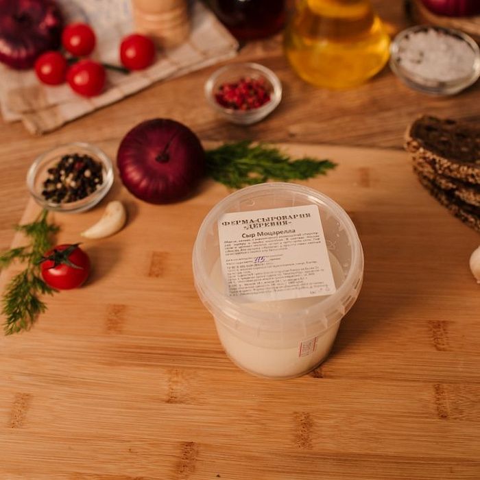 Сыр Моцарелла, ферма Сергея Остапова