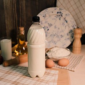 Молоко коровье сырое, ферма Ильи Малахова