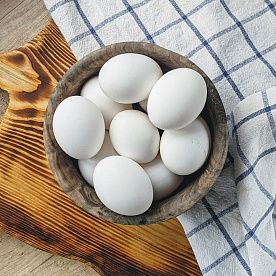 Куриные яйца ОРГАНИК, экоферма Алеховщина